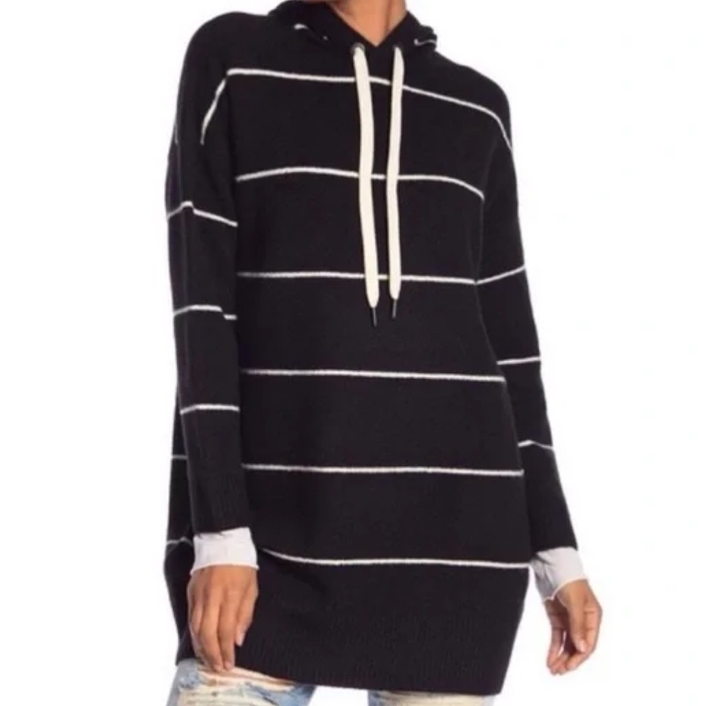 NWT Alice + Olivia Riva Tunic Hoodie Sweater XS